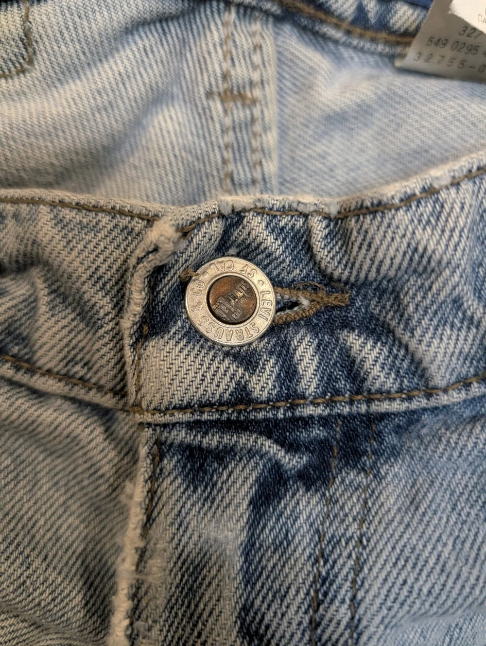 VTG 90s Levis Silvertab Jorts Stained Flaws USA Made Mens 30 (28x9)